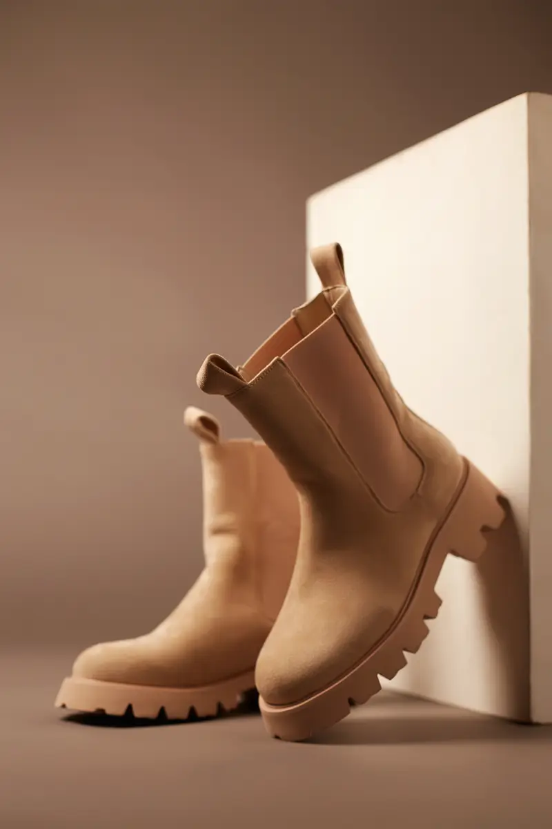 Packshot produit chaussures - photo e-commerce IA