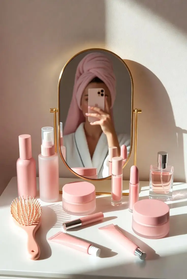 Photo produit beauté générée par IA