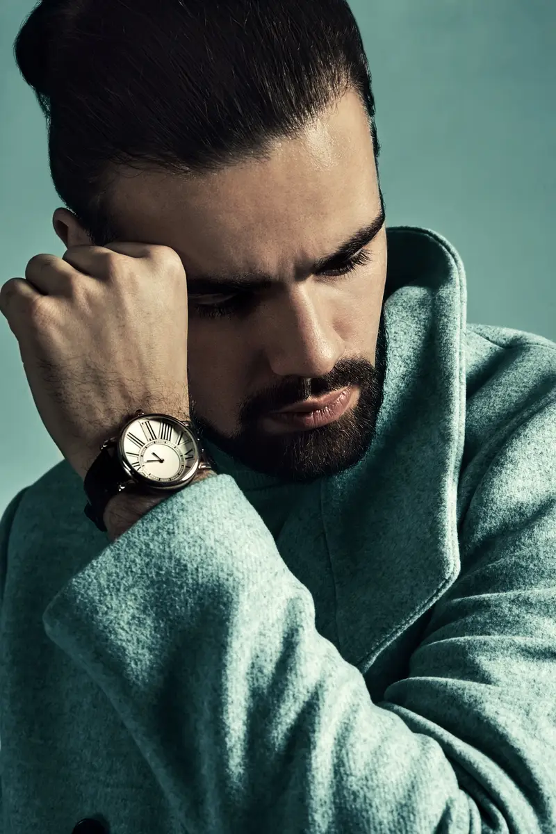 Portrait homme professionnel générée par IA
